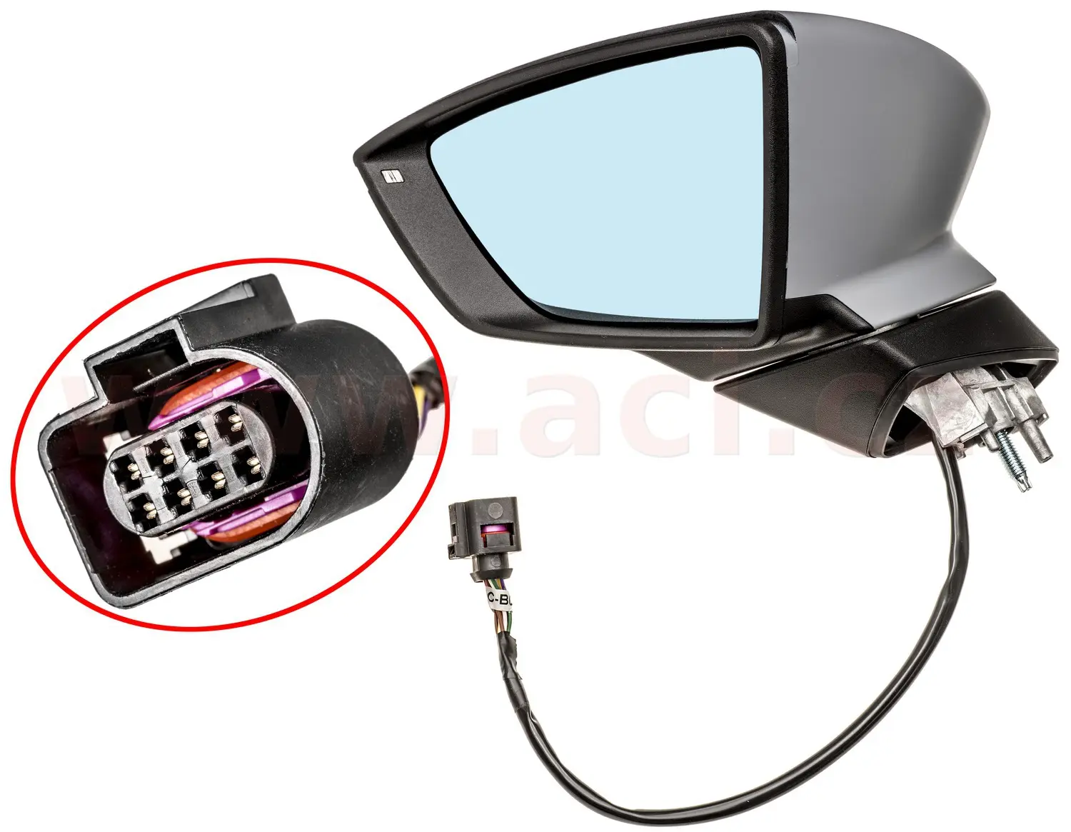 Vnější zpětné zrcátko VAN WEZEL 4929807