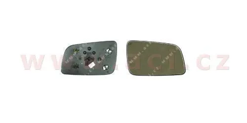 Sklo do zrcátka, vnější zrcátko VAN WEZEL 3742836