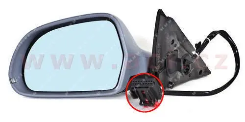 Vnější zpětné zrcátko VAN WEZEL 0327807