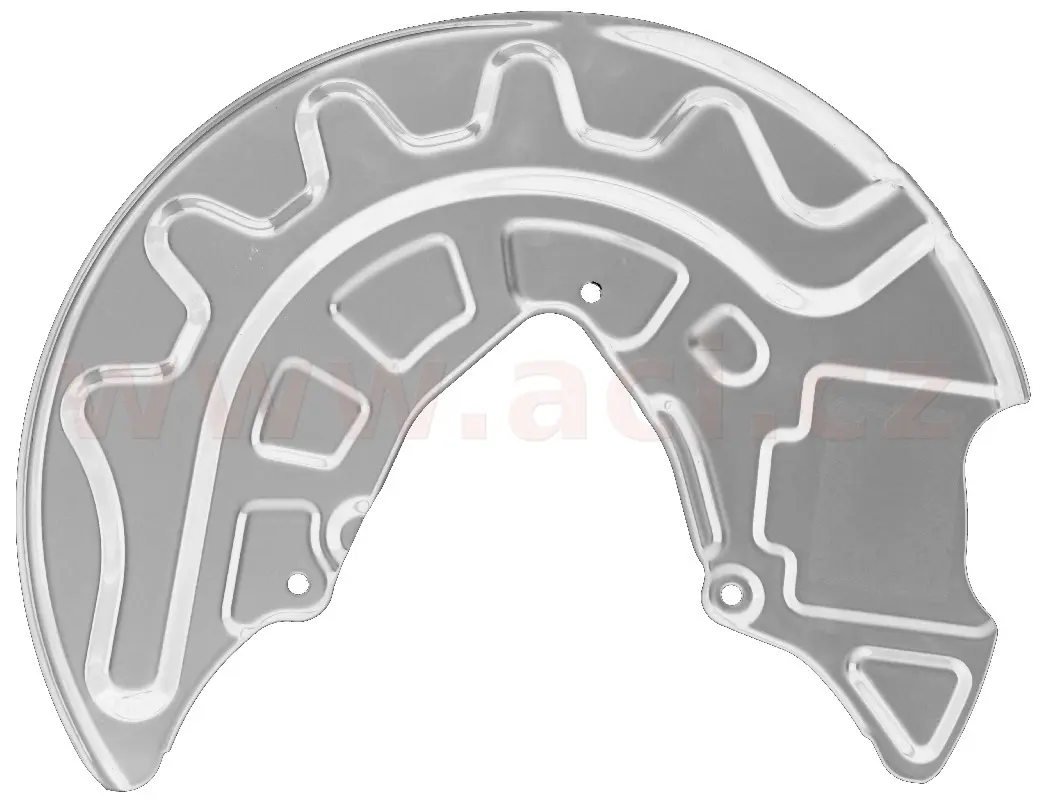 Ochranný plech proti rozstřikování, brzdový kotouč VAN WEZEL 0336372