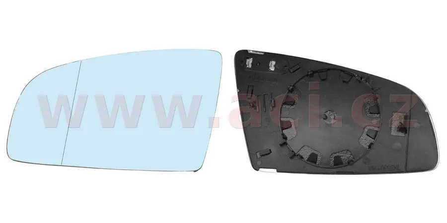 Sklo do zrcátka, vnější zrcátko VAN WEZEL 0325837