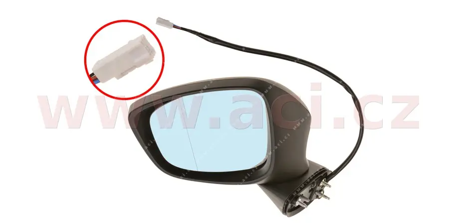 Vnější zpětné zrcátko VAN WEZEL 2780807