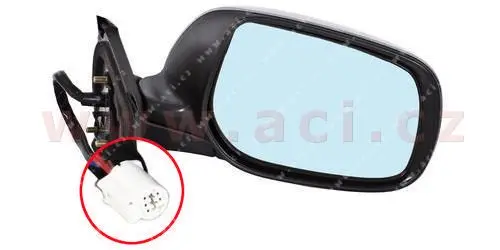 Vnější zpětné zrcátko VAN WEZEL 5432808