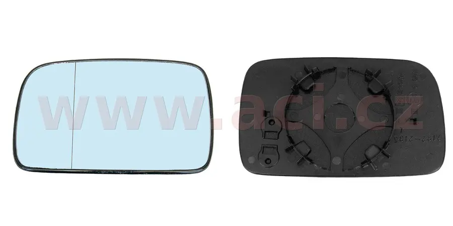 Sklo do zrcátka, vnější zrcátko VAN WEZEL 5824831
