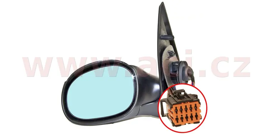 Vnější zpětné zrcátko VAN WEZEL 4028817