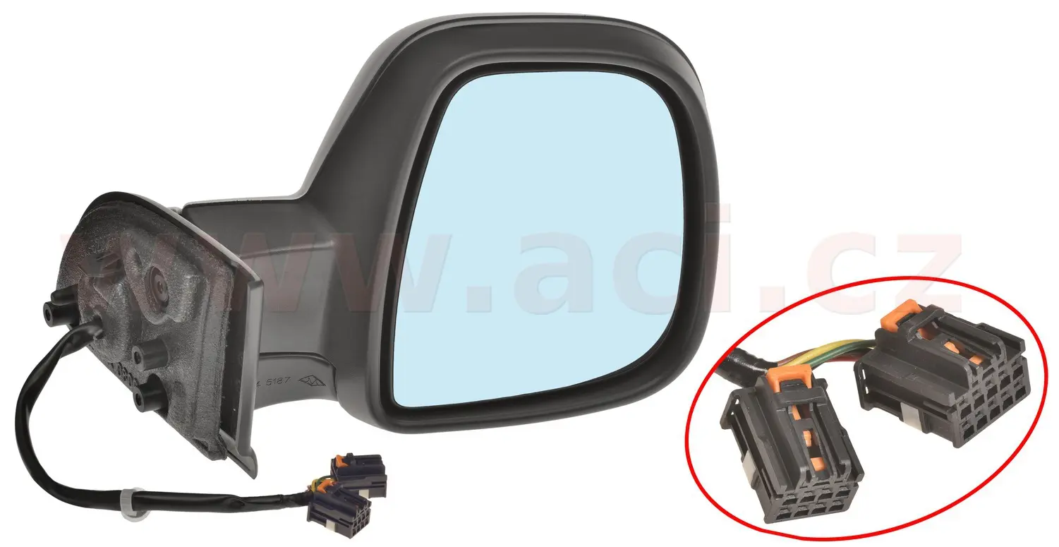 Vnější zpětné zrcátko VAN WEZEL 0991808