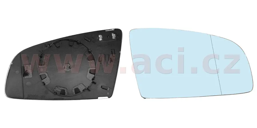 Sklo do zrcátka, vnější zrcátko VAN WEZEL 0325838