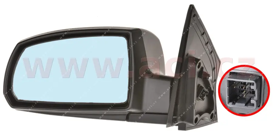 Vnější zpětné zrcátko VAN WEZEL 8317807
