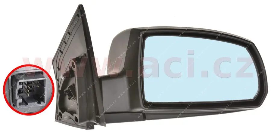 Vnější zpětné zrcátko VAN WEZEL 8317808