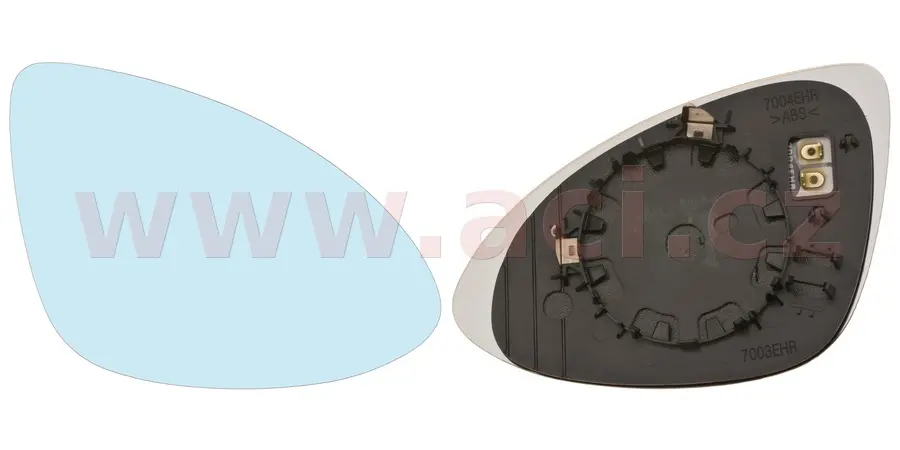 Sklo do zrcátka, vnější zrcátko VAN WEZEL 7405838