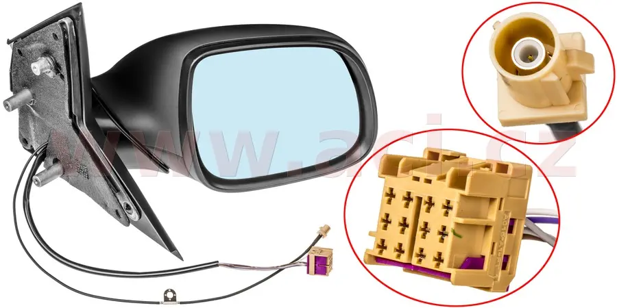 VAN WEZEL Vnější zpětné zrcátko 5791806