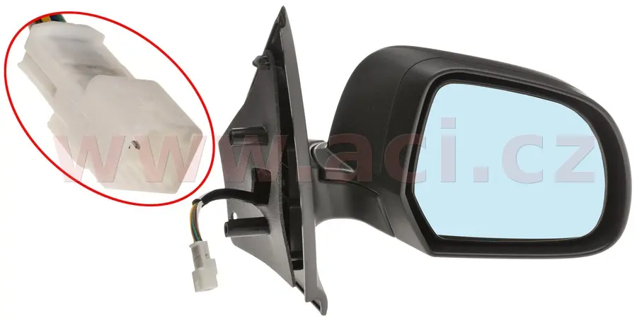 Vnější zpětné zrcátko VAN WEZEL 1566808