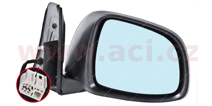 Vnější zpětné zrcátko VAN WEZEL 5263808