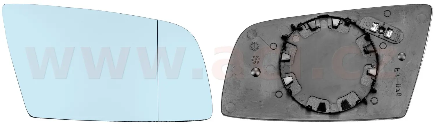 Sklo do zrcátka, vnější zrcátko VAN WEZEL 0655838
