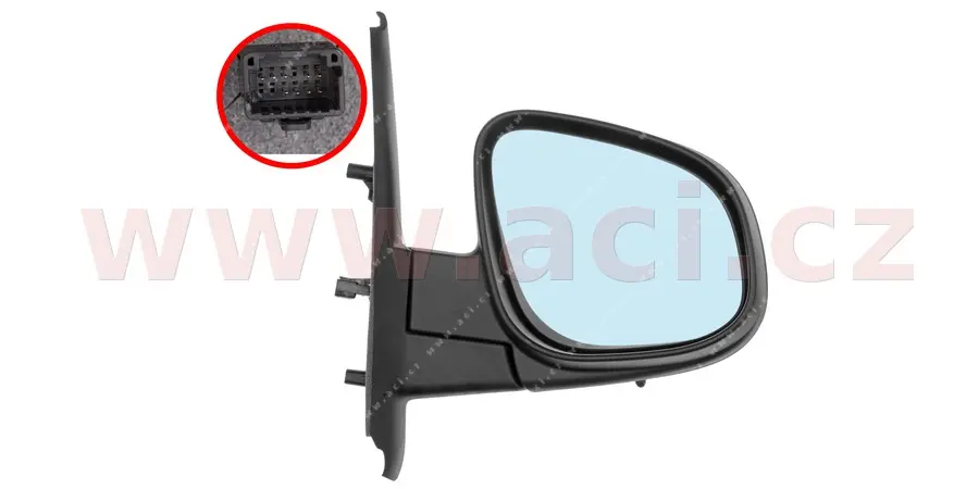 Vnější zpětné zrcátko VAN WEZEL 4412828