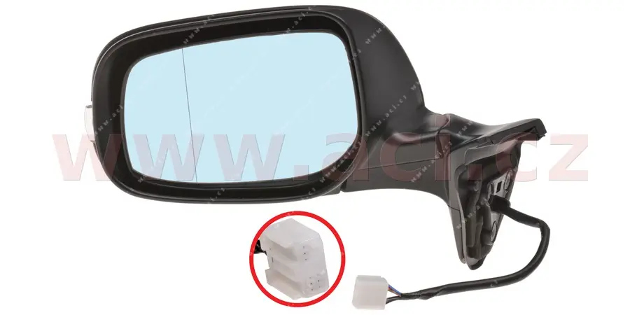 Vnější zpětné zrcátko VAN WEZEL 5406807
