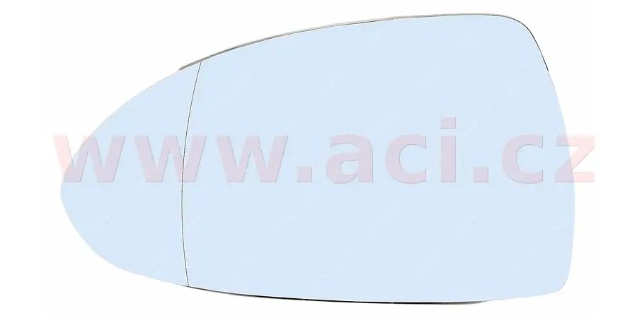 Sklo do zrcátka, vnější zrcátko VAN WEZEL 3750837
