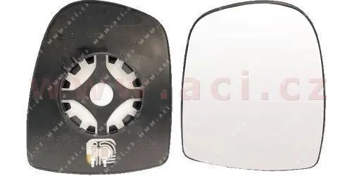 Sklo do zrcátka, vnější zrcátko VAN WEZEL 4394838