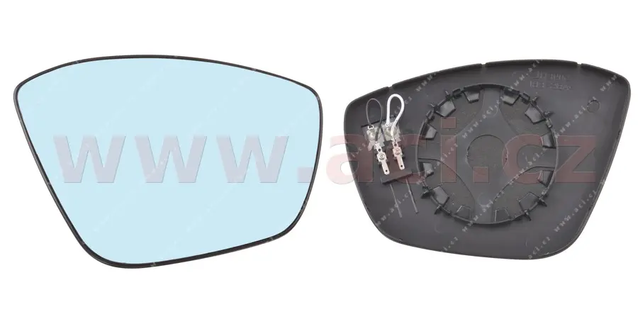 Sklo do zrcátka, vnější zrcátko VAN WEZEL 4034838