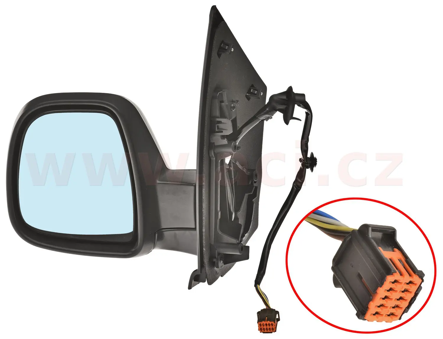 Vnější zpětné zrcátko VAN WEZEL 0944817