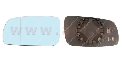 Sklo do zrcátka, vnější zrcátko VAN WEZEL 0323837
