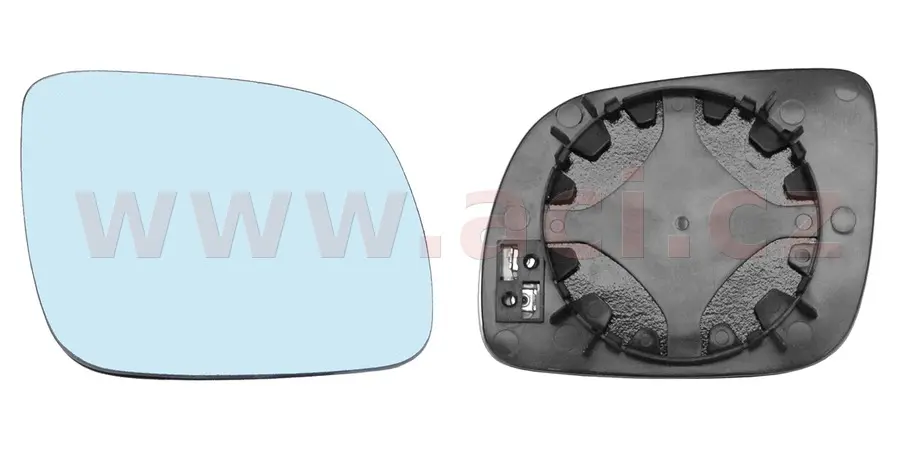 Sklo do zrcátka, vnější zrcátko VAN WEZEL 0323838