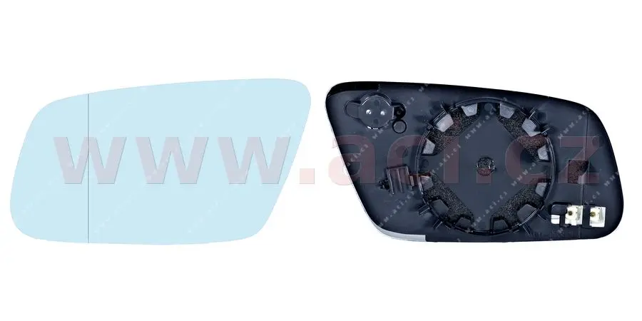 Sklo do zrcátka, vnější zrcátko VAN WEZEL 0317837