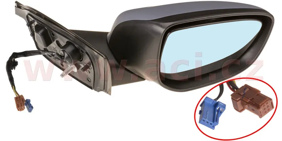 Vnější zpětné zrcátko VAN WEZEL 0984816