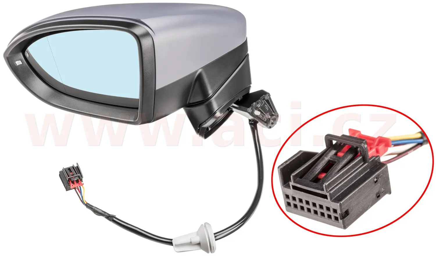 Vnější zpětné zrcátko VAN WEZEL 5819807