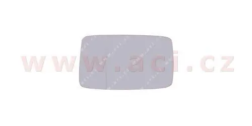 Sklo do zrcátka, vnější zrcátko VAN WEZEL 5880833