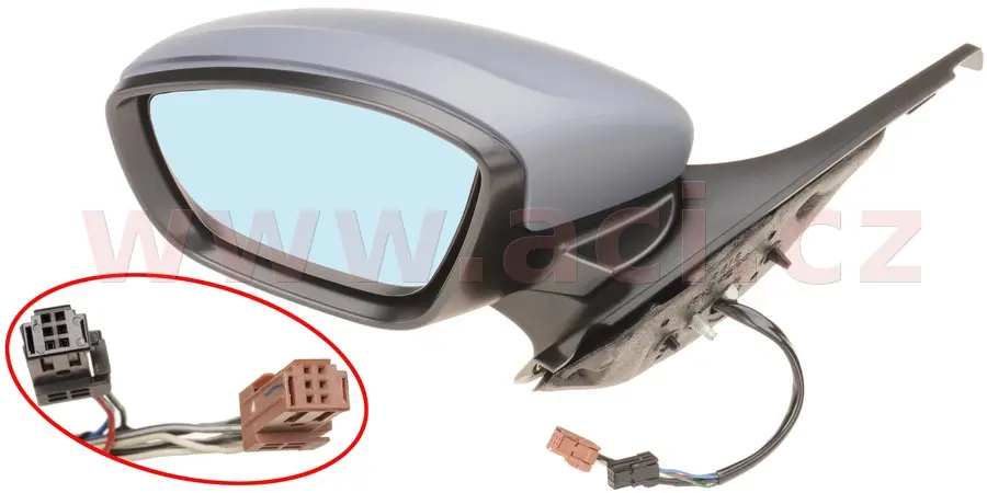 Vnější zpětné zrcátko VAN WEZEL 0937807
