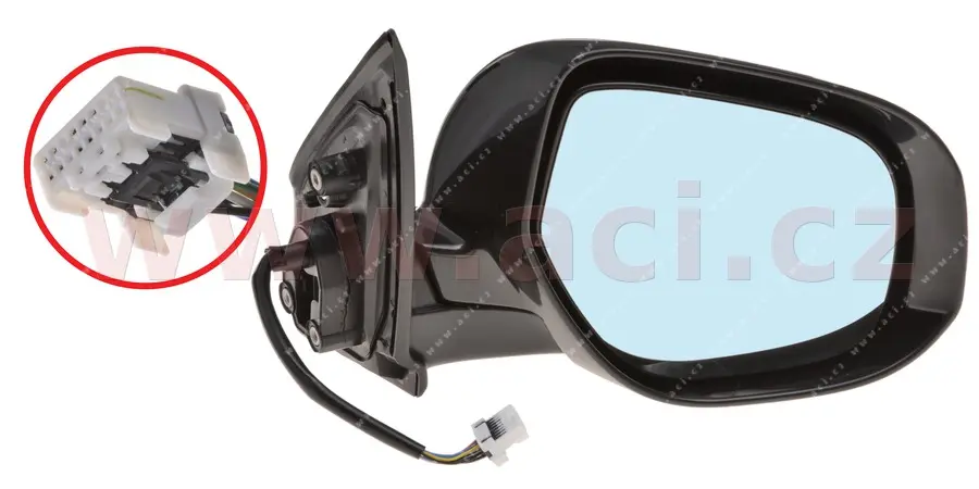 Vnější zpětné zrcátko VAN WEZEL 0978818