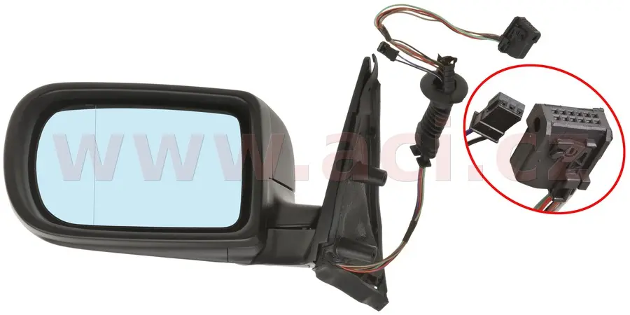 Vnější zpětné zrcátko VAN WEZEL 0639807