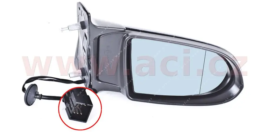 Vnější zpětné zrcátko VAN WEZEL 3791808