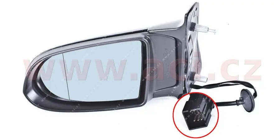 Vnější zpětné zrcátko VAN WEZEL 3791807