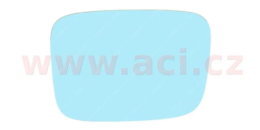 Sklo do zrcátka, vnější zrcátko VAN WEZEL 5896832