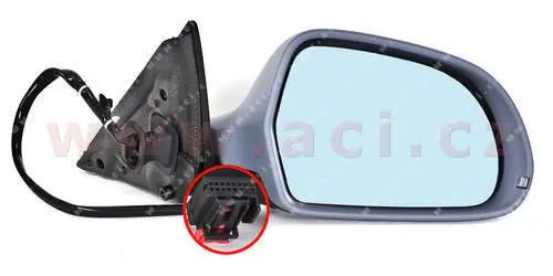 Vnější zpětné zrcátko VAN WEZEL 0327808