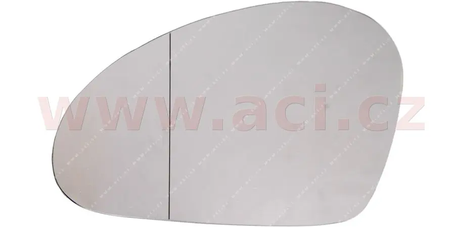 Sklo do zrcátka, vnější zrcátko VAN WEZEL 4917837