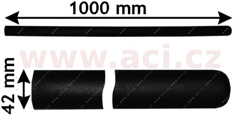 Ozdobná / ochranná lišta, dveře VAN WEZEL 5867404