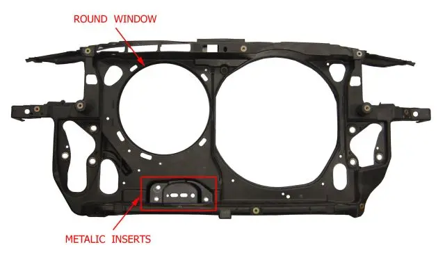 Přední obložení VAN WEZEL 5837678