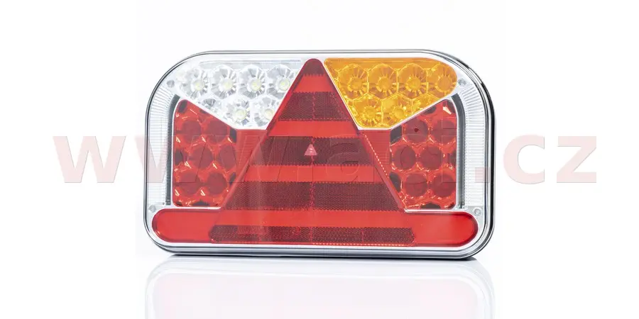 zadní světlo LED 240x140 mm kabel 1 m, P