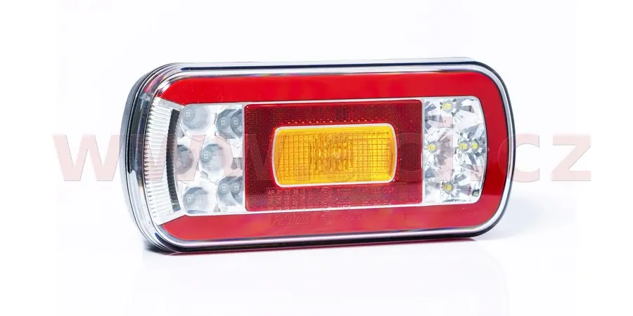 zadní světlo LED 220x100 mm kabel 1 m, L=P