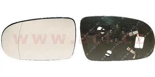 Sklo do zrcátka, vnější zrcátko VAN WEZEL 3777831