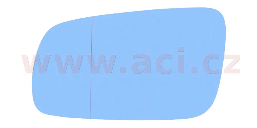 Sklo do zrcátka, vnější zrcátko VAN WEZEL 5888837