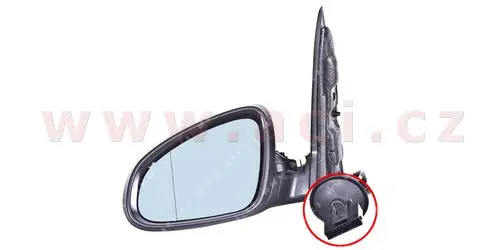 Vnější zpětné zrcátko VAN WEZEL 3749817