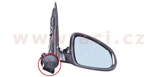 Vnější zpětné zrcátko VAN WEZEL 3749818