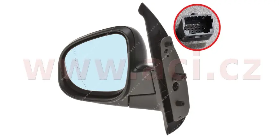 Vnější zpětné zrcátko VAN WEZEL 4412807