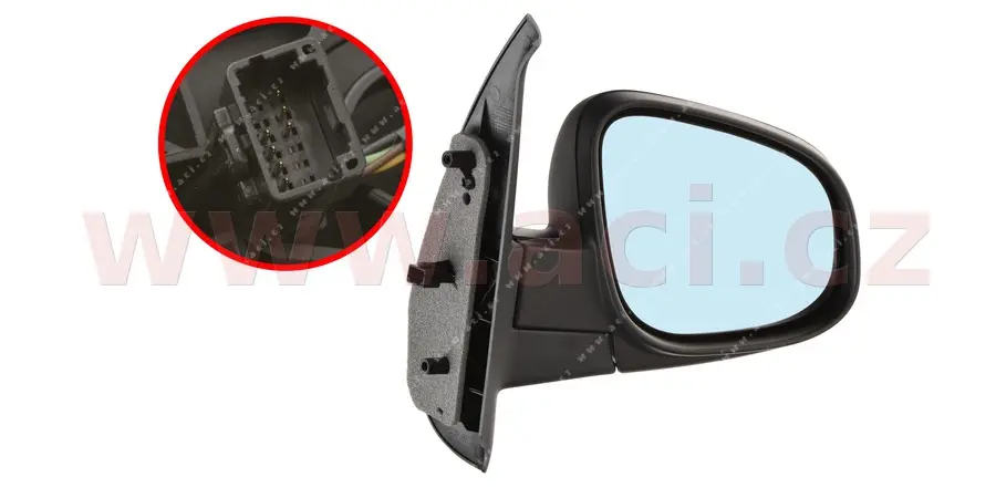 Vnější zpětné zrcátko VAN WEZEL 4412808