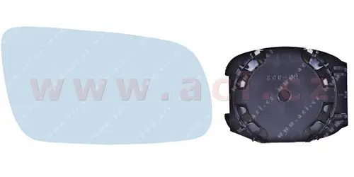 Sklo do zrcátka, vnější zrcátko VAN WEZEL 5878832