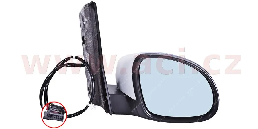 Vnější zpětné zrcátko VAN WEZEL 5776808